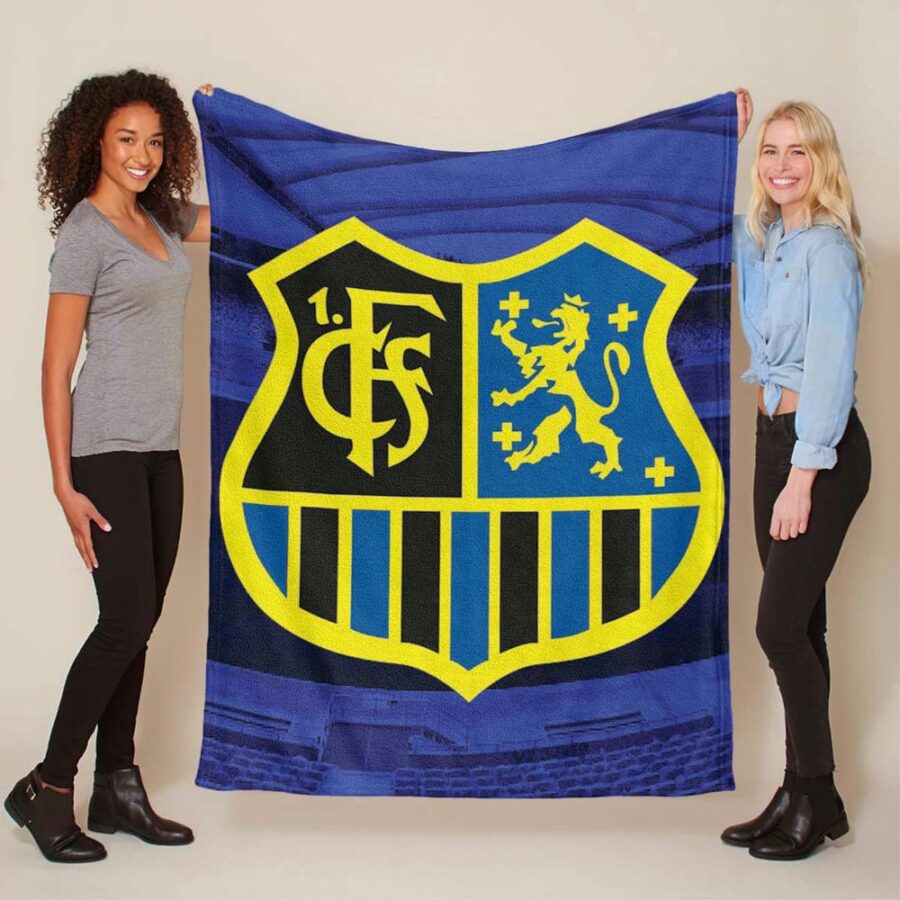 Spielfeld des 1. FC Saarbrücken Fleecedecke - Decke