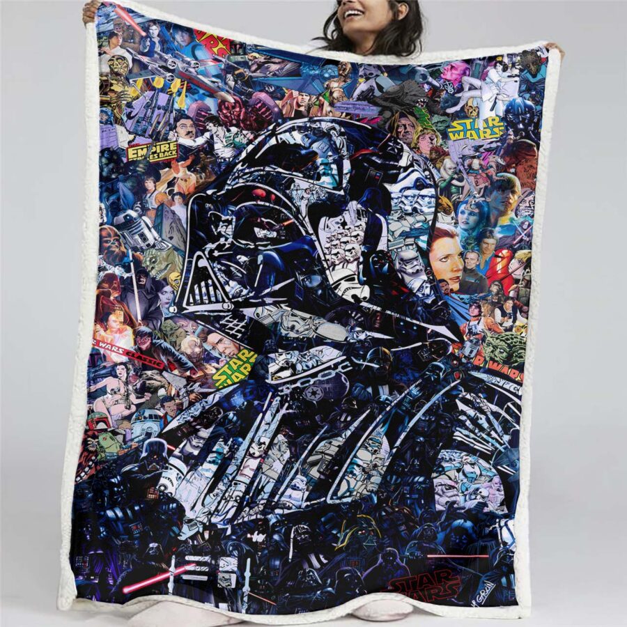 Darth Vader Kunst Star Wars Decke - Fleecedecke