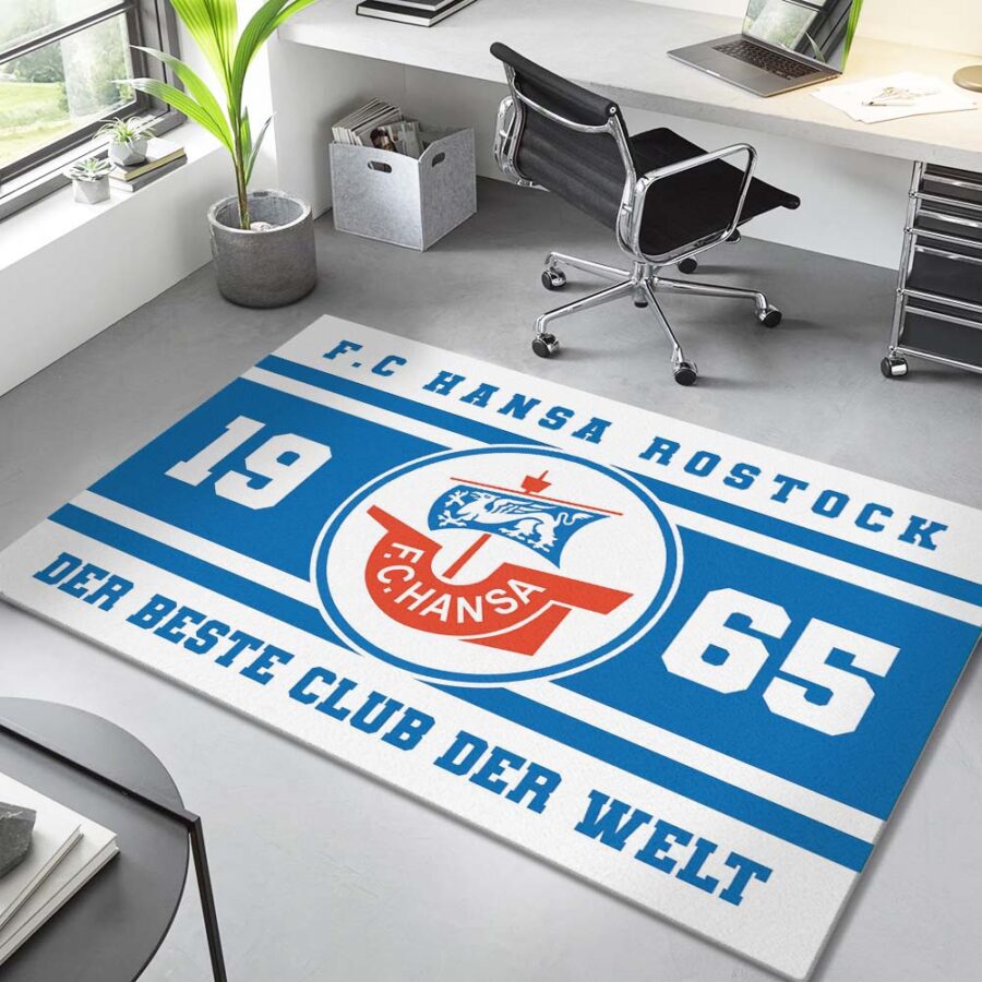 FC Hansa Rostock 10 Teppich