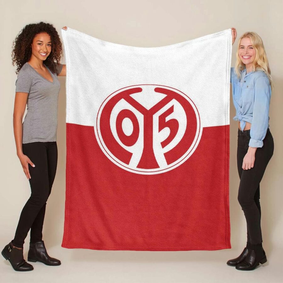 FSV Mainz 05 Fußballverein M13 Fleecedecke - Decke