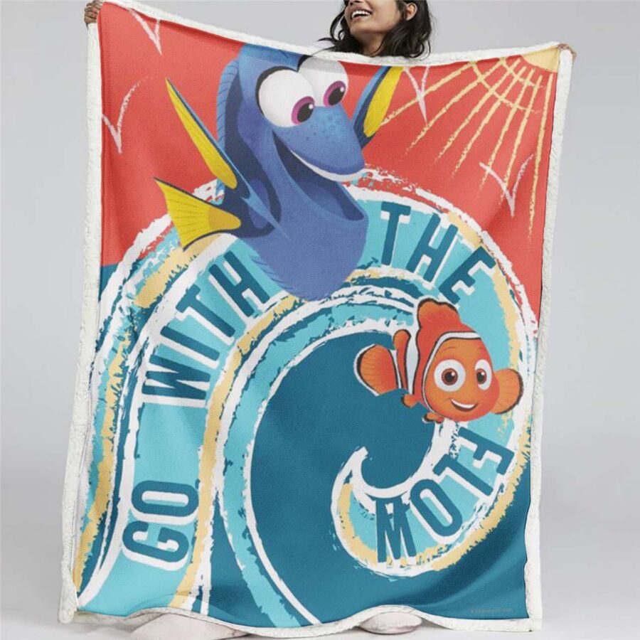 Findet Dorie - Go With The Flow Decke - Fleecedecke
