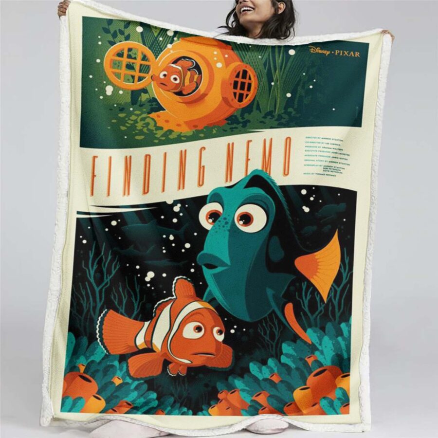 Findet Nemo 02 Decke - Fleecedecke