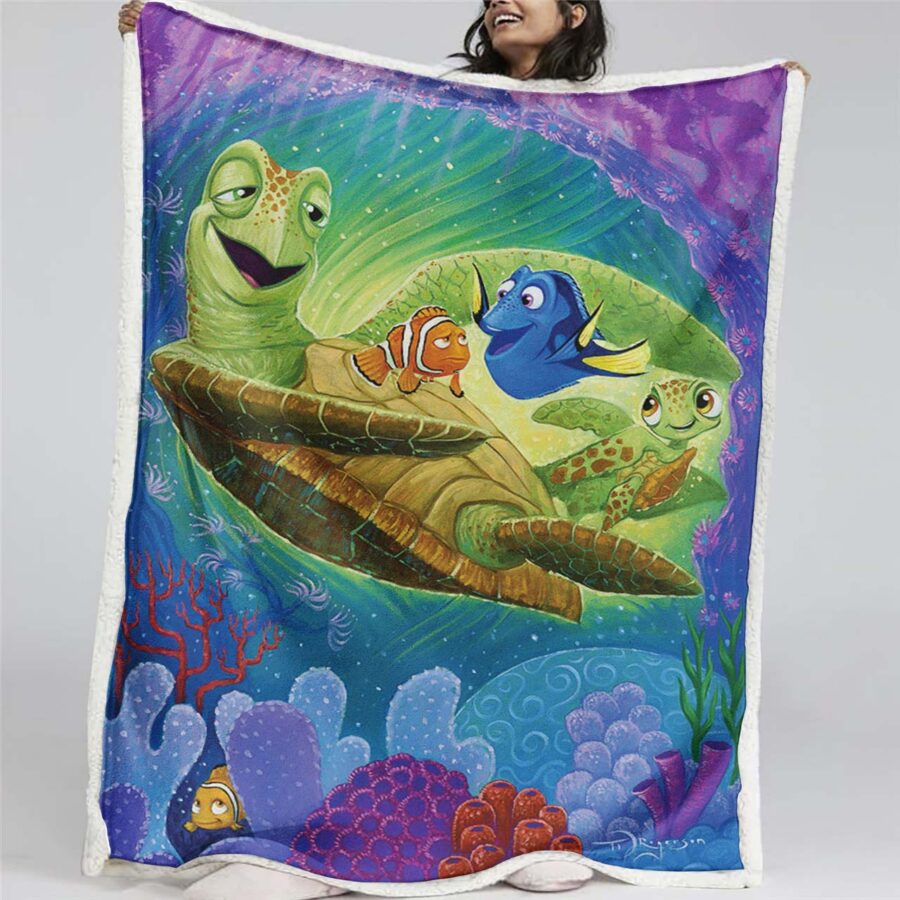 Findet Nemo 06 Decke - Fleecedecke