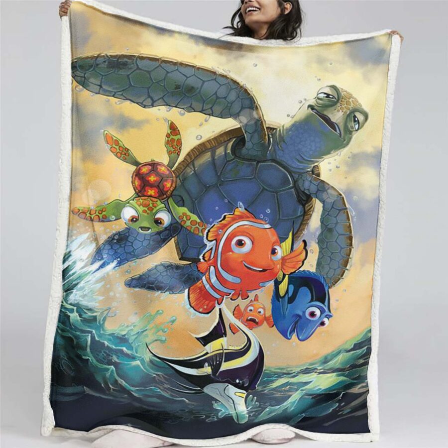 Findet Nemo 07 Decke - Fleecedecke