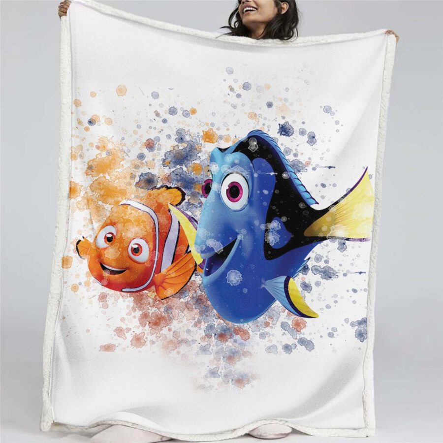 Findet Nemo 08 Decke - Fleecedecke