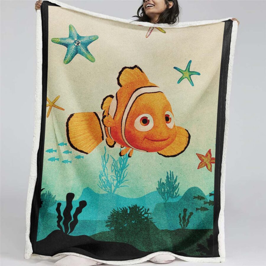 Findet Nemo 11 Decke - Fleecedecke