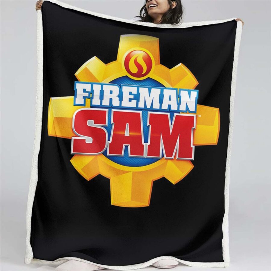 Feuerwehrmann Sam Charaktere 05 Decke - Fleecedecke