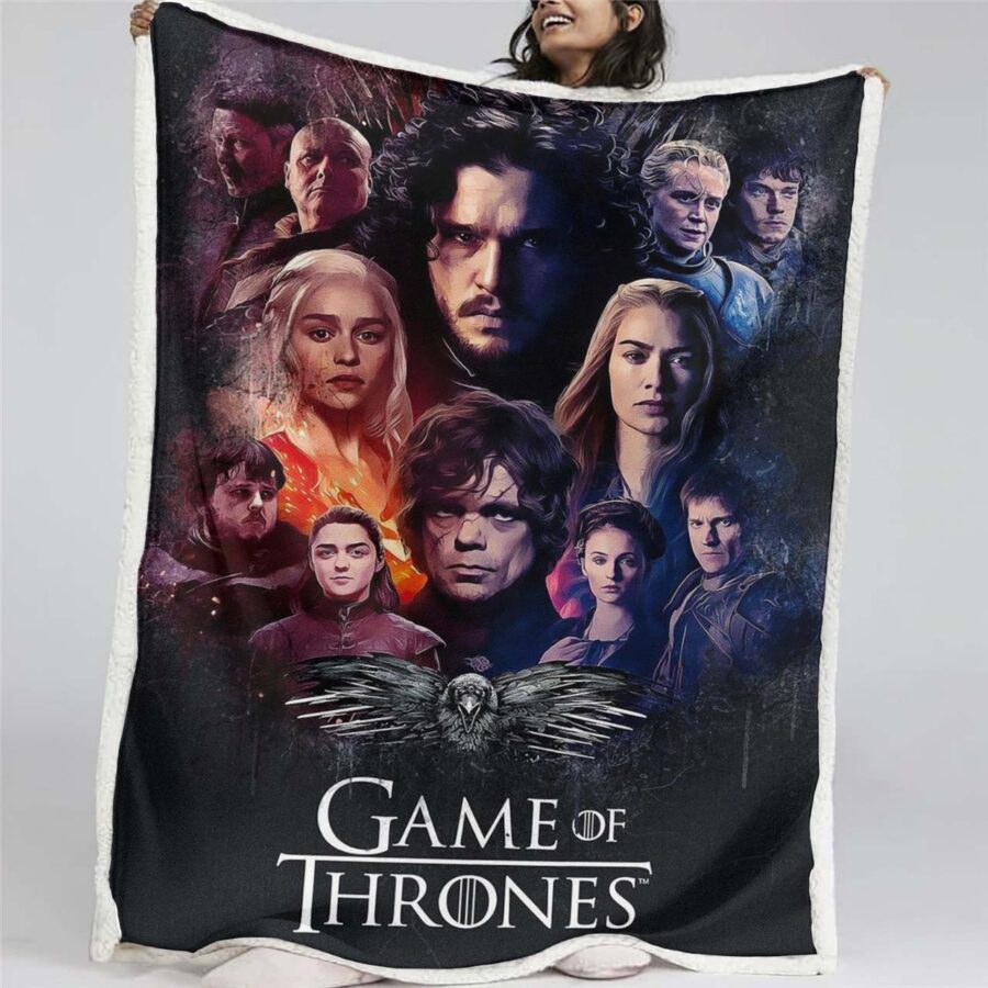Game Of Thrones-Charakter 02 Decke - Fleecedecke
