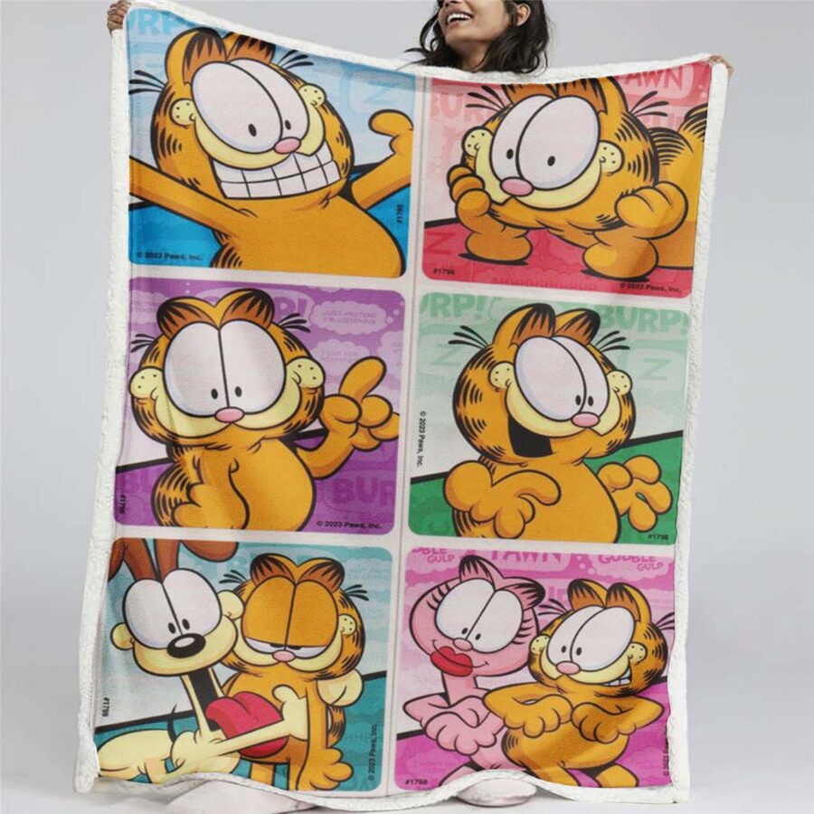 Garfield 07 Decke - Fleecedecke