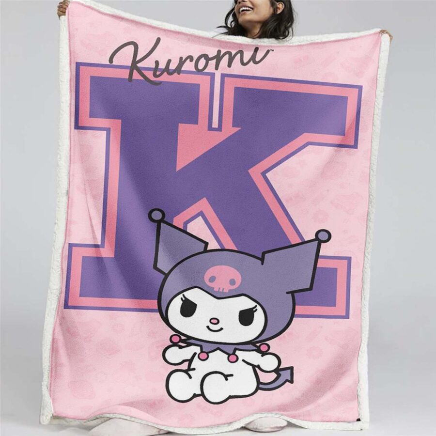 Hello Kitty Kuromi 03 Decke - Fleecedecke