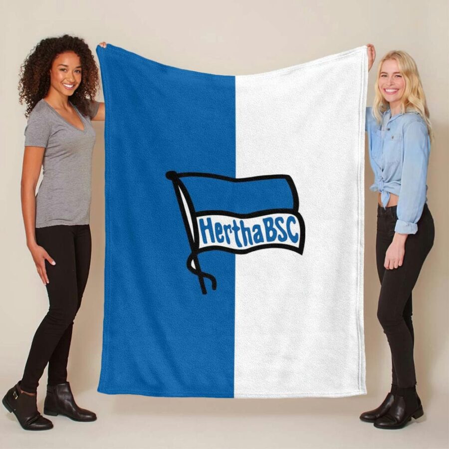 Hertha Berlin BSC17 Fleecedecke - Decke