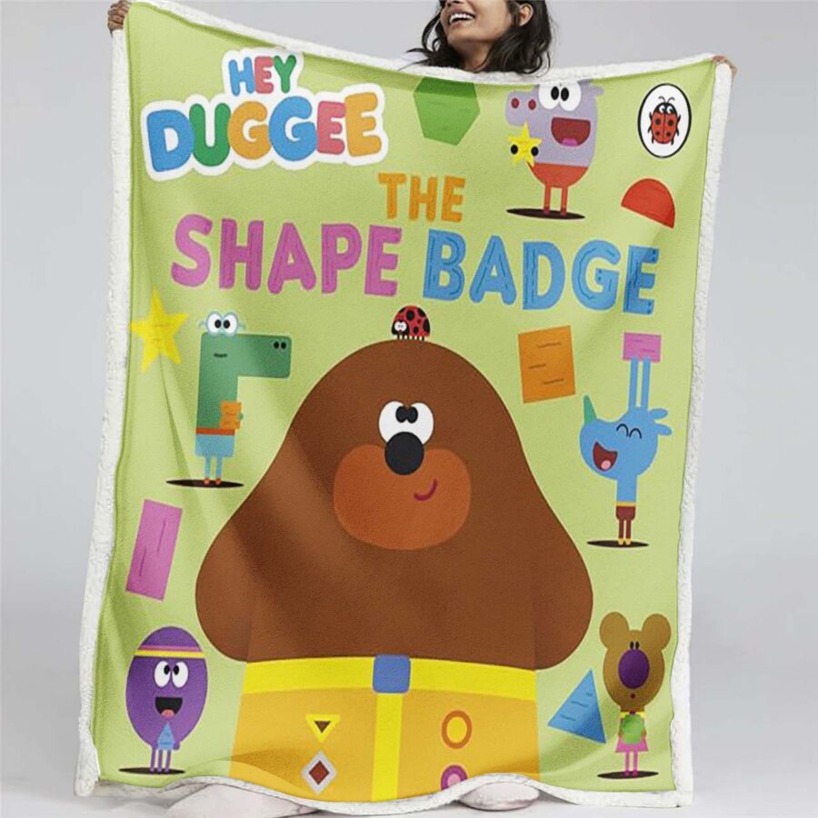 Hey Duggee Charaktere 09 Decke - Fleecedecke