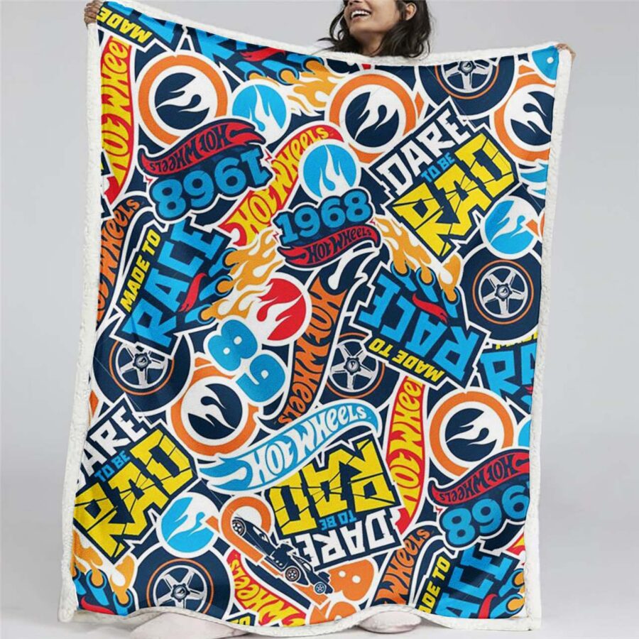 Hot Wheels 03 Decke - Fleecedecke