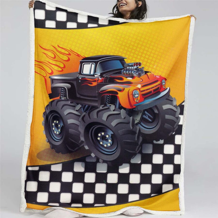 Hot Wheels 05 Decke - Fleecedecke