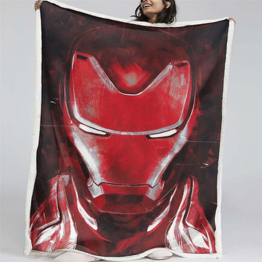 Iron Man Marvel 02 Decke - Fleecedecke