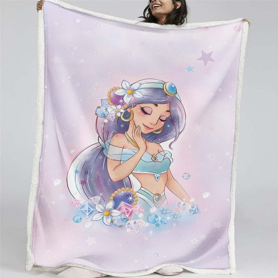 Jasmin Prinzessin Disney 1003 Decke - Fleecedecke