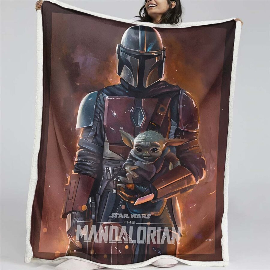 Mandalorian 01 Decke - Fleecedecke