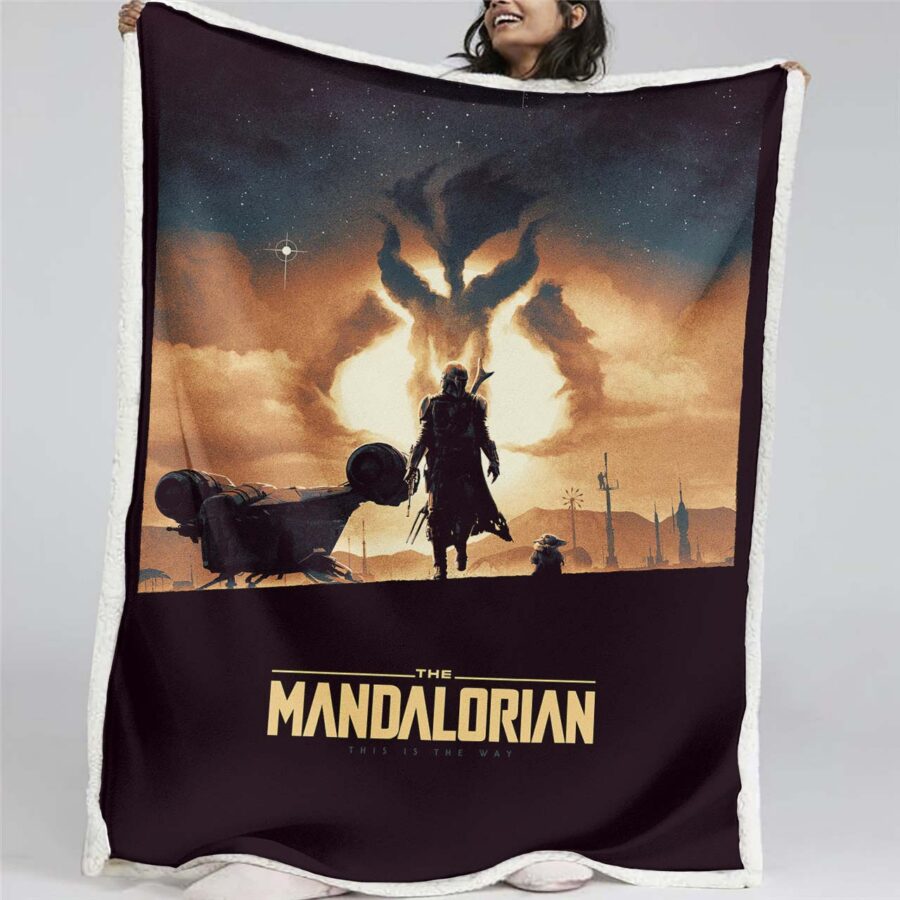 Mandalorian 02 Decke - Fleecedecke