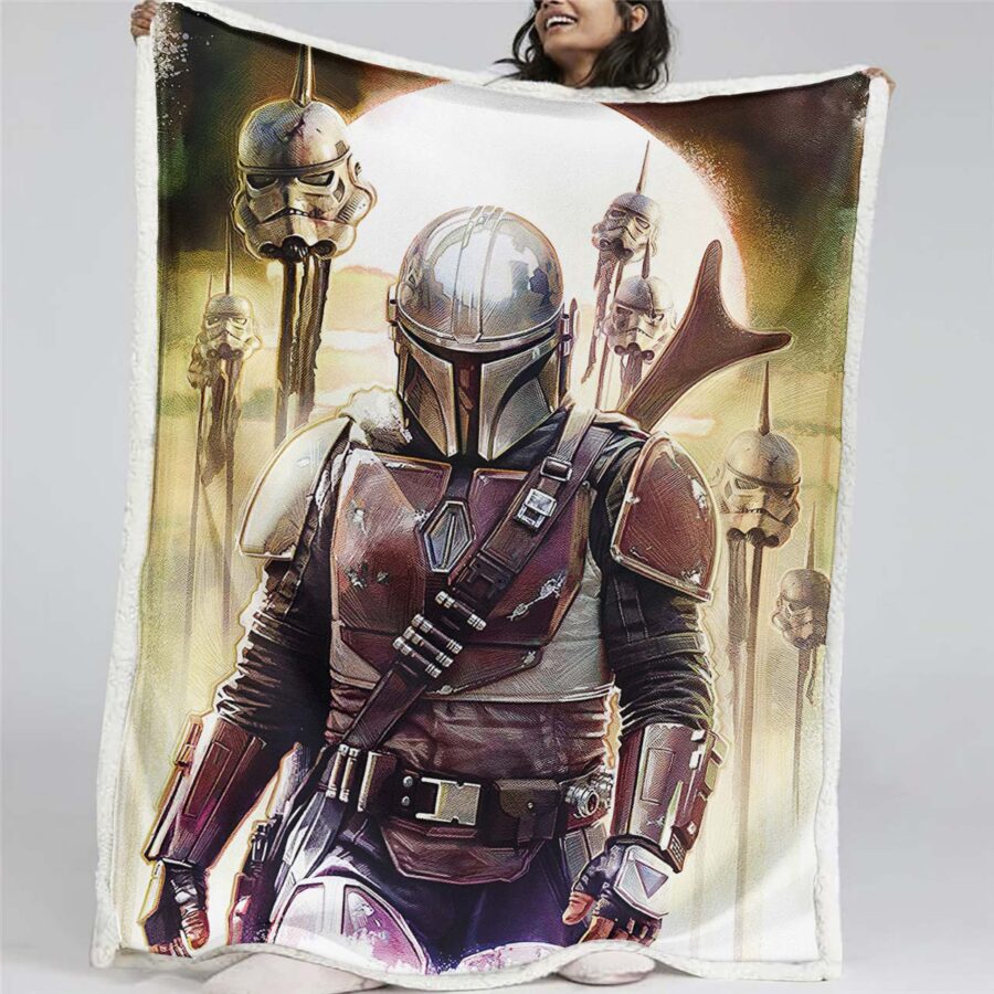 Mandalorian 03 Decke - Fleecedecke