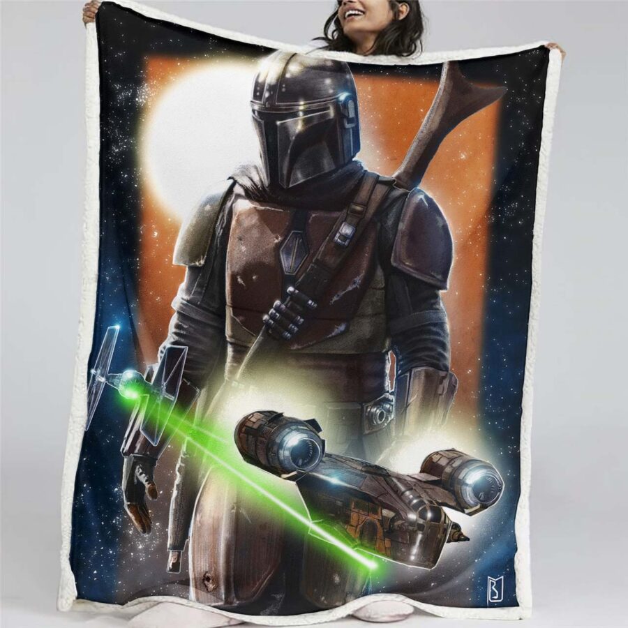 Mandalorian 05 Decke - Fleecedecke