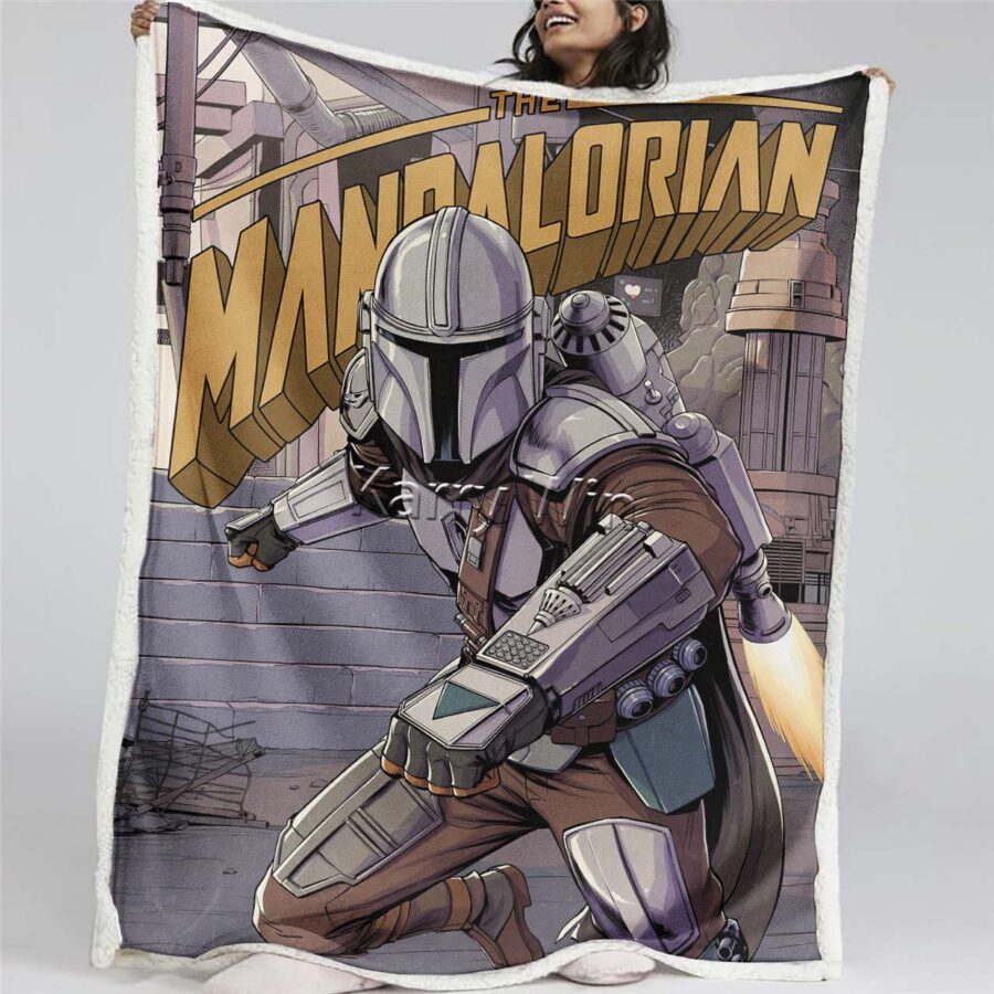 Mandalorian 07 Decke - Fleecedecke