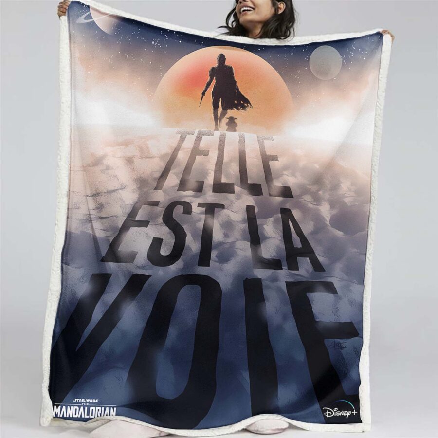 Mandalorian 08 Decke - Fleecedecke