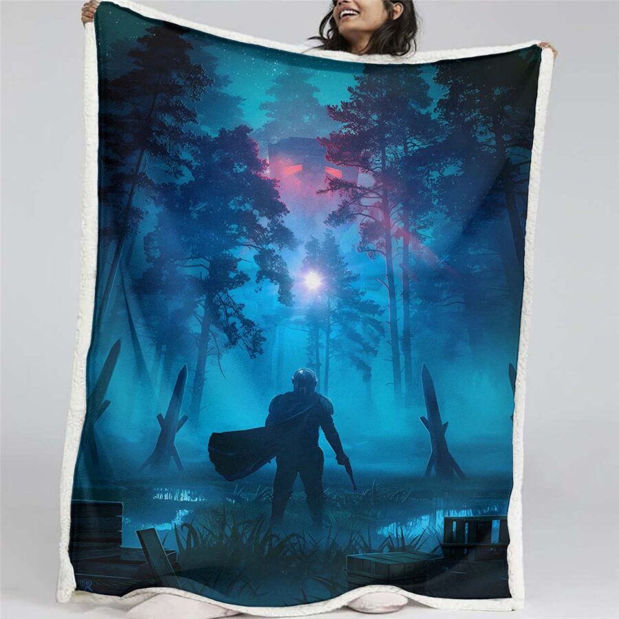 Mandalorian 11 Decke - Fleecedecke
