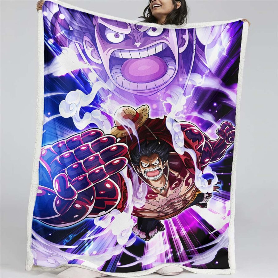 Monkey D. Ruffy One Piece 05 Decke - Fleecedecke