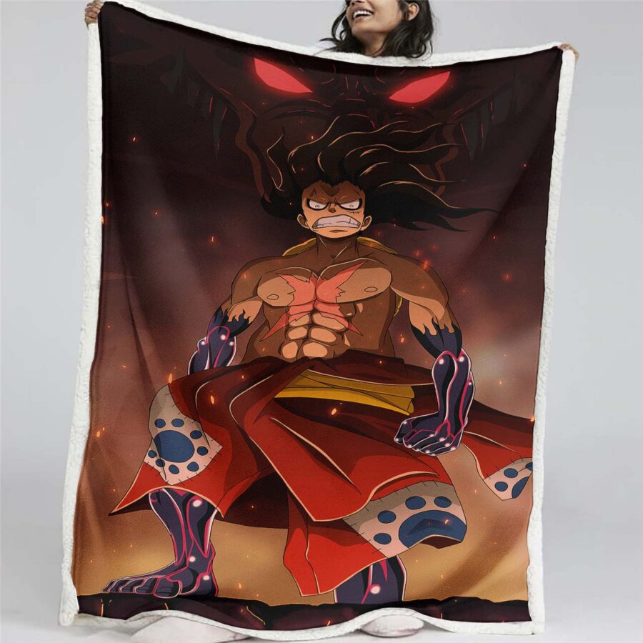 Monkey D. Ruffy One Piece 11 Decke - Fleecedecke