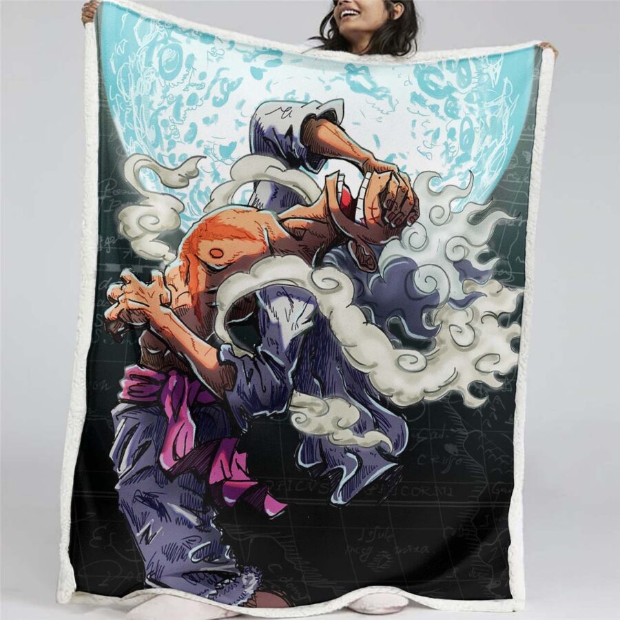 Monkey D. Ruffy One Piece 15 Decke - Fleecedecke