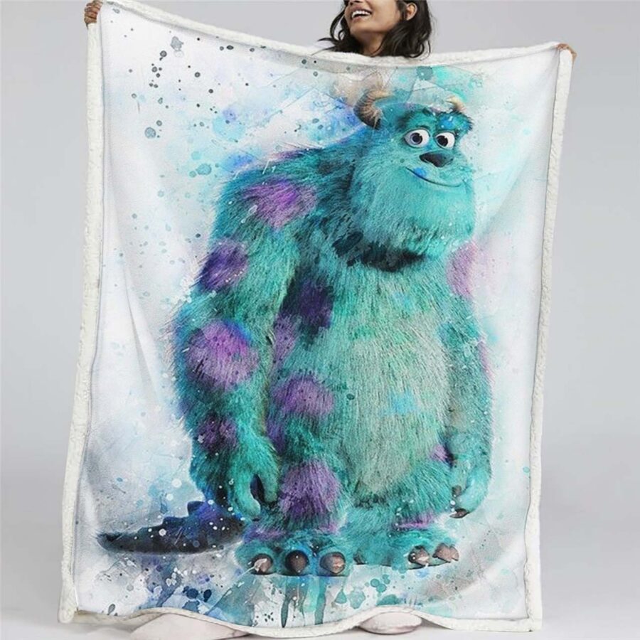 Monster University James P. Sullivan 01 Decke - Fleecedecke