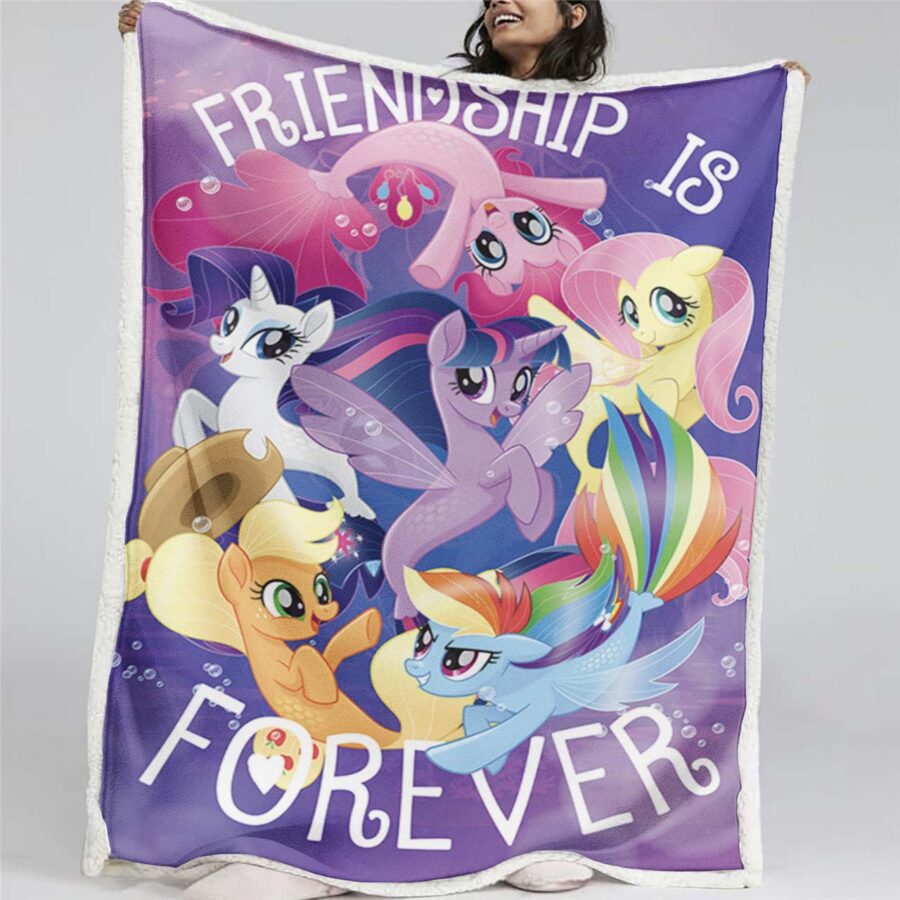 My Little Pony - Alle Charaktere Decke - Fleecedecke