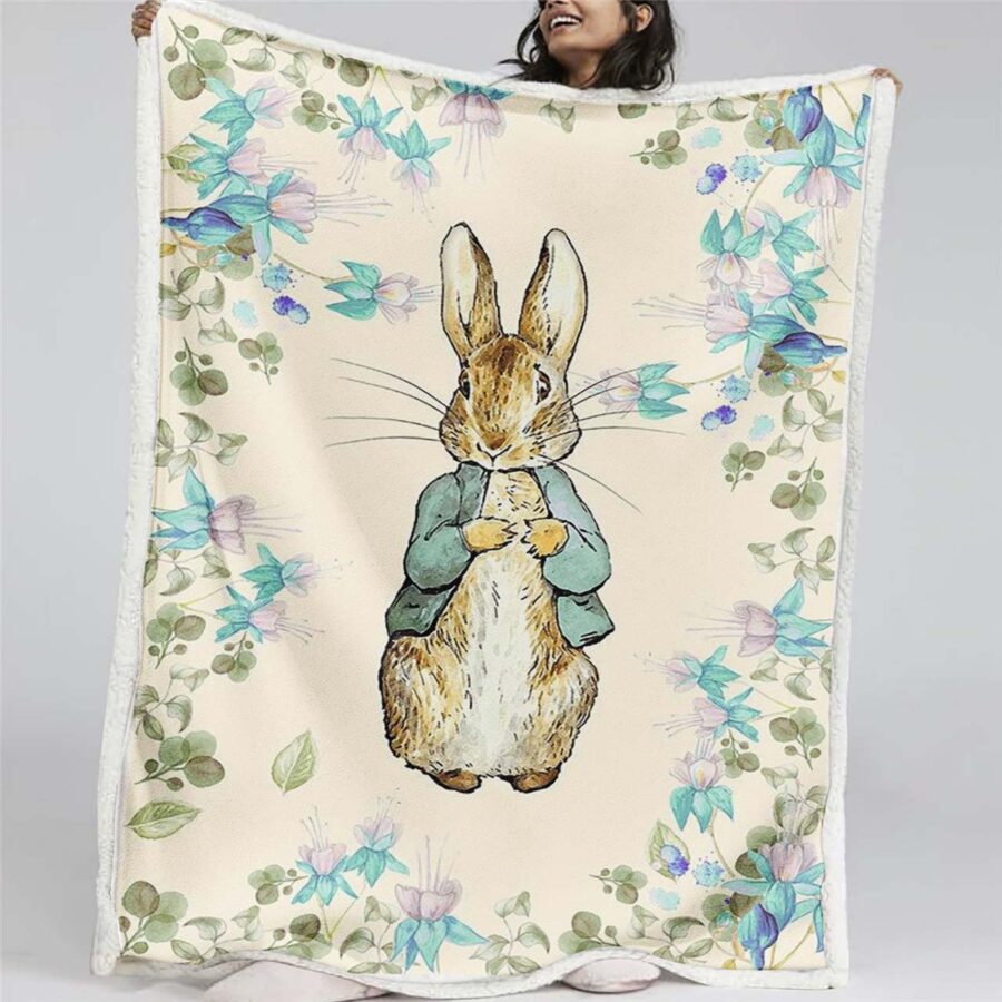 Peter Hase 05 Decke - Fleecedecke