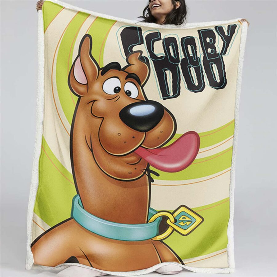 Scooby-Doo-Hund Decke - Fleecedecke
