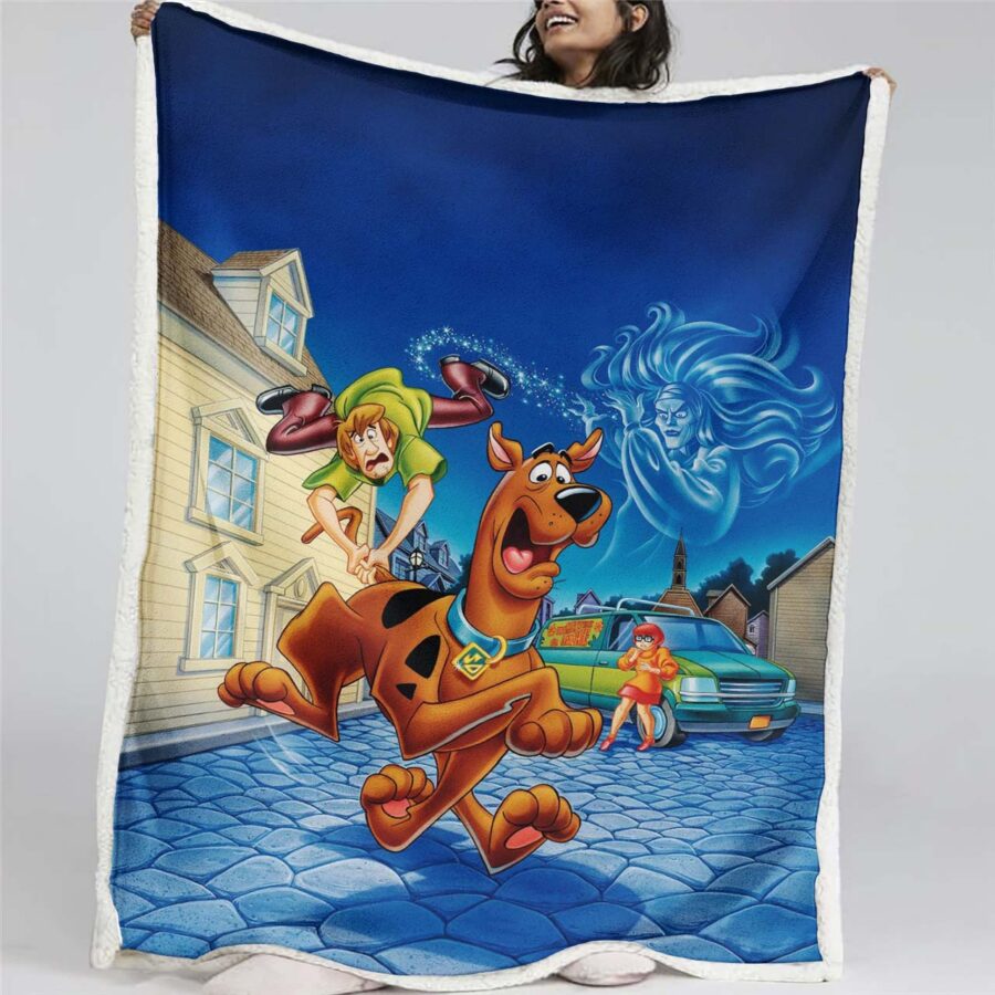 Scooby Doo Hexengeist Decke - Fleecedecke