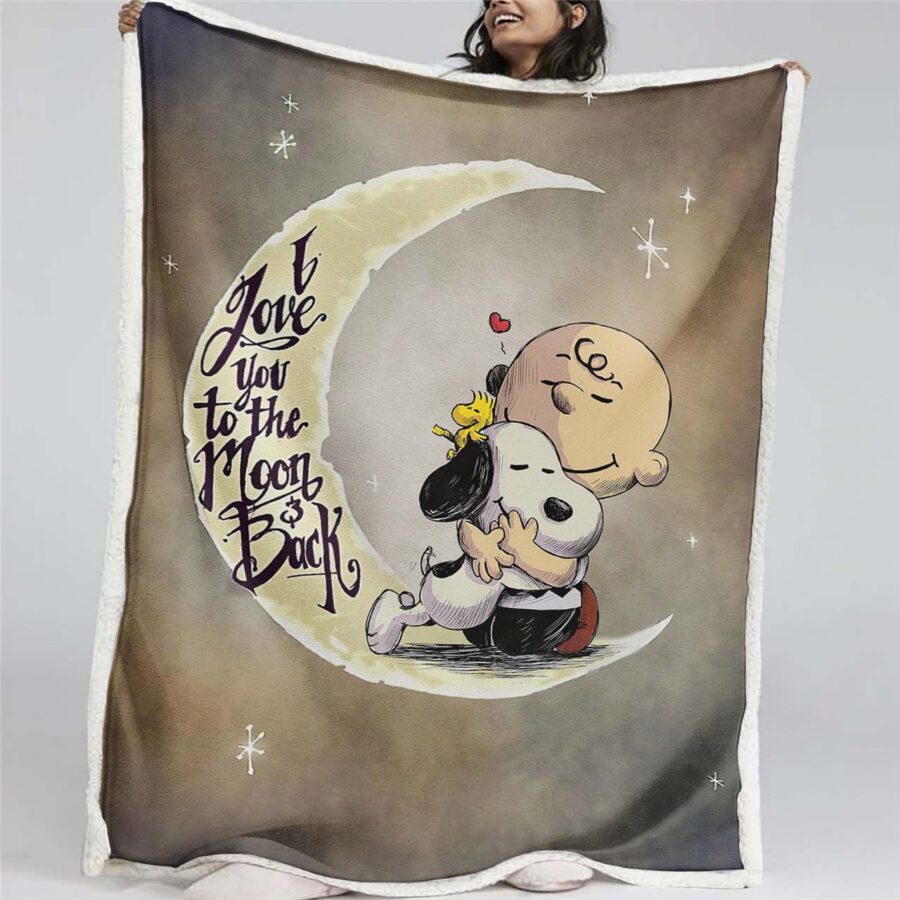 Snoopy Charaktere 10 Decke - Fleecedecke
