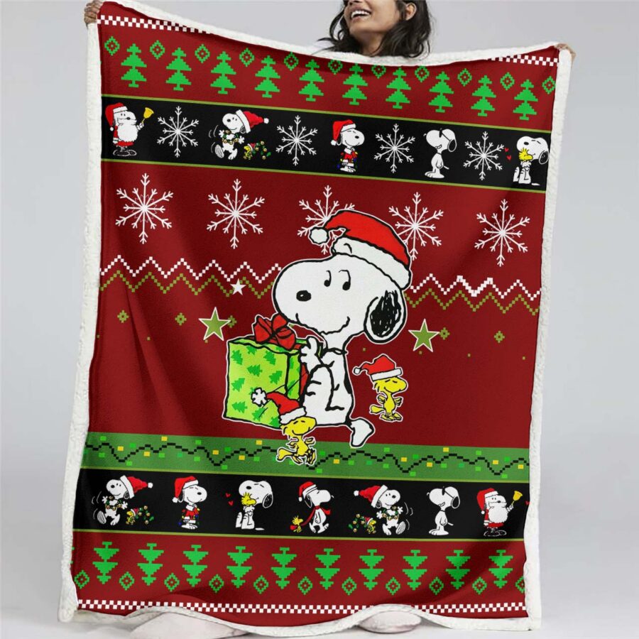 Snoopy Charaktere 11 Decke - Fleecedecke