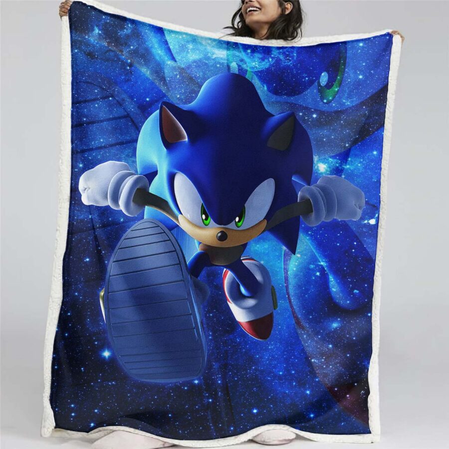 Sonic-Spiel 11 Decke - Fleecedecke