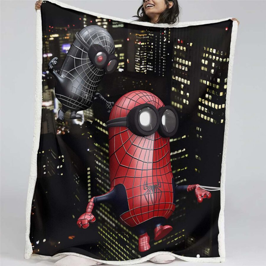 Spiderman Marvel 25 Decke - Fleecedecke