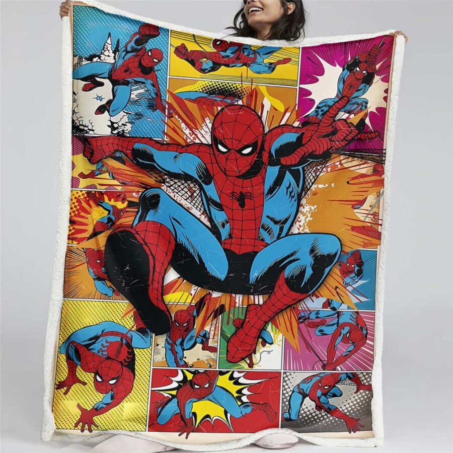 Spiderman Marvel 26 Decke - Fleecedecke