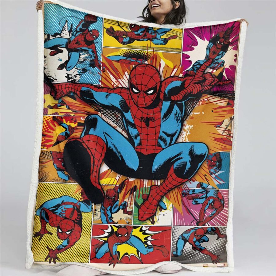 Spiderman Marvel 33 Decke - Fleecedecke