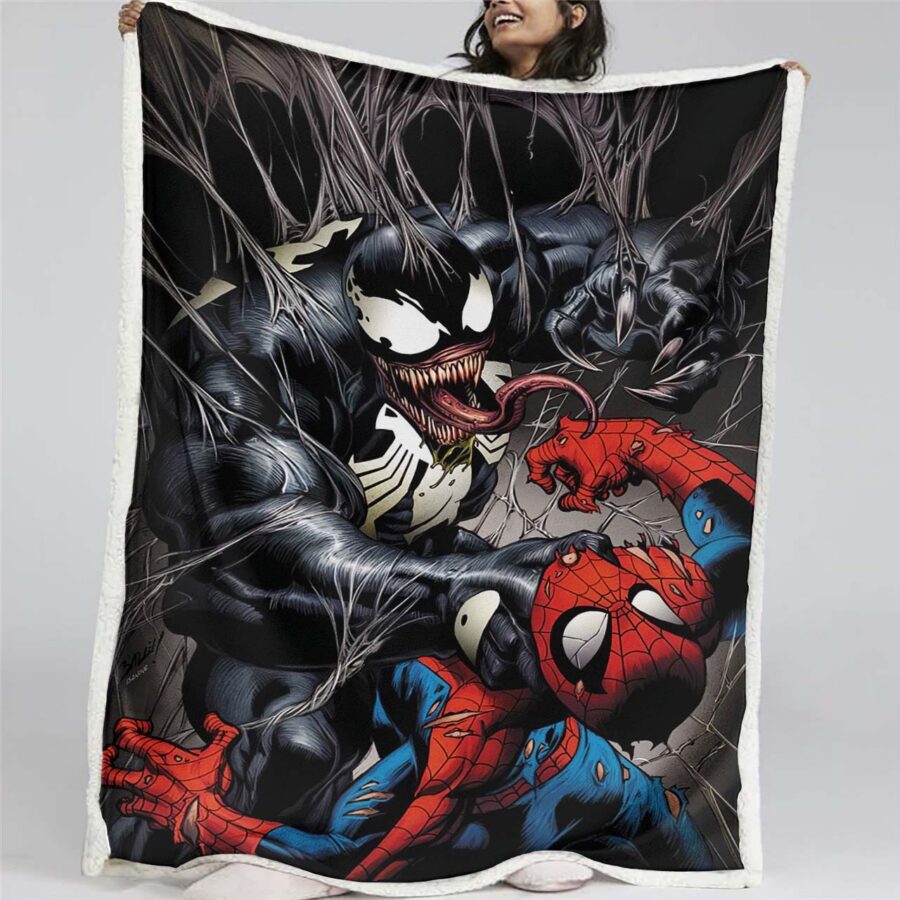 Spiderman Marvel 35 Decke - Fleecedecke