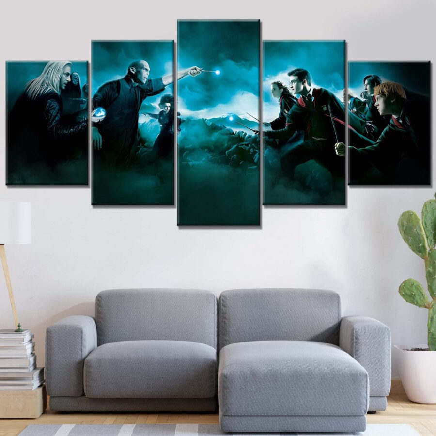 Harry Potter Hogwarts 3 Leinwandbilder