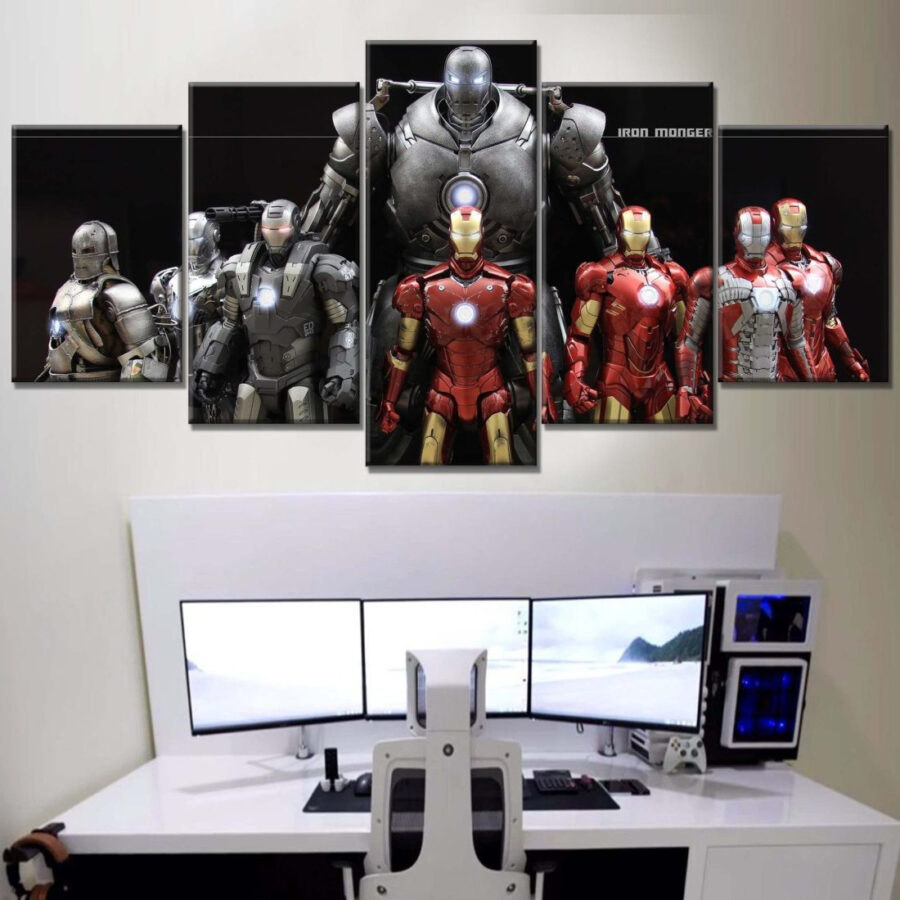 Iron Man Avengers Marvel 9 Leinwandbilder