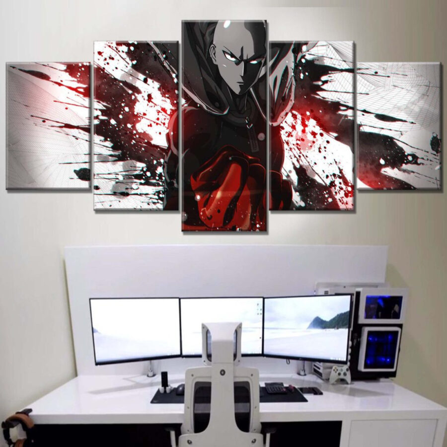 One Punch Man Leinwandbilder