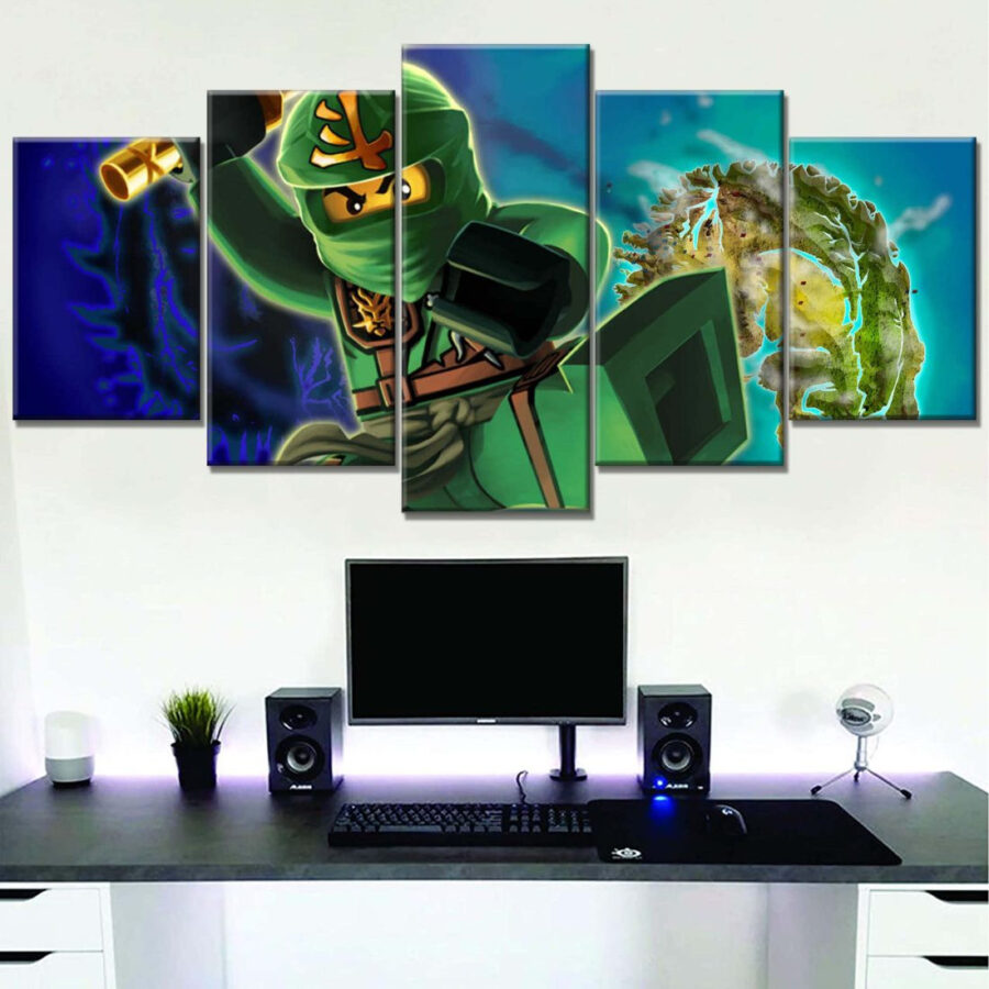 Ninjago Alle Charaktere 30 Leinwandbilder