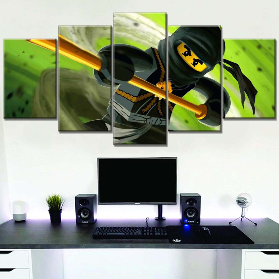 Ninjago Alle Charaktere 31 Leinwandbilder