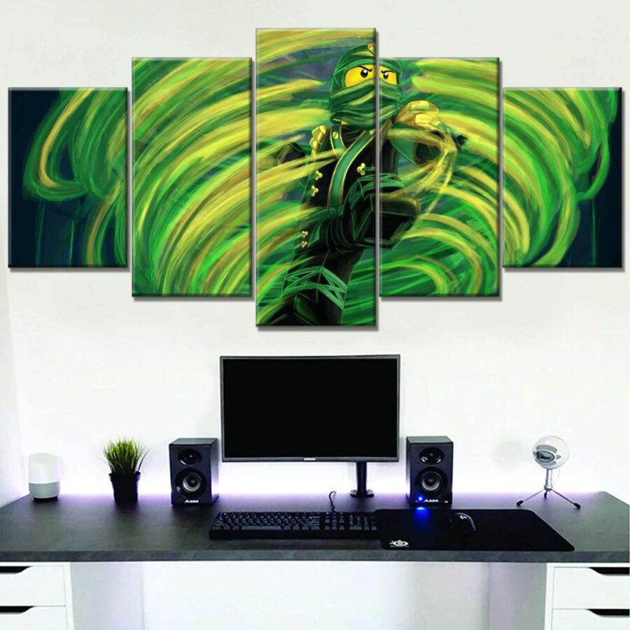 Ninjago Alle Charaktere 16 Leinwandbilder