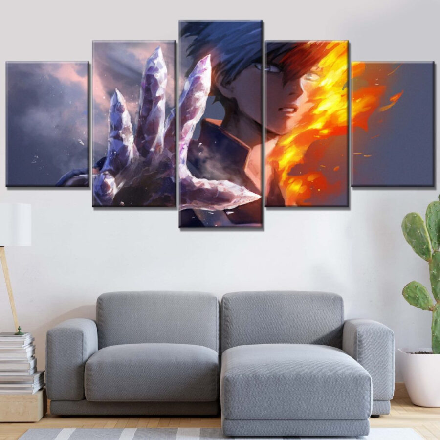 My Hero Academia Shoto Todoroki 2 Leinwandbilder