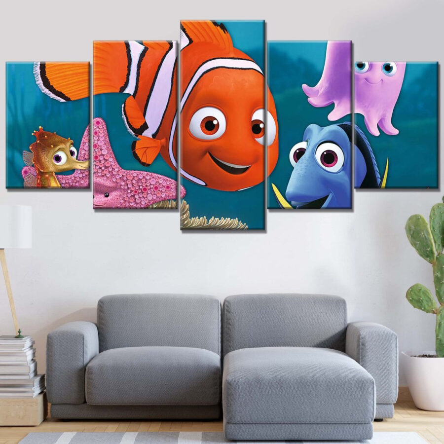 Findet Nemo Figuren 1 Leinwandbilder